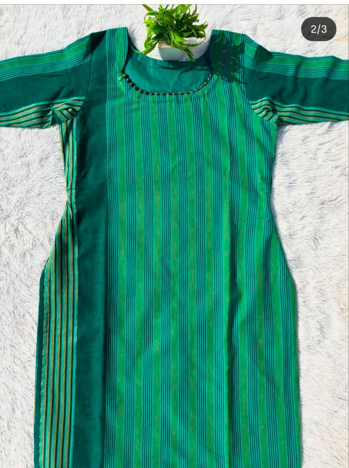 LSV 393 [ Emerald green elegance crafted in premium soft fabric ]