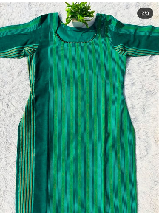 LSV 393 [ Emerald green elegance crafted in premium soft fabric ]