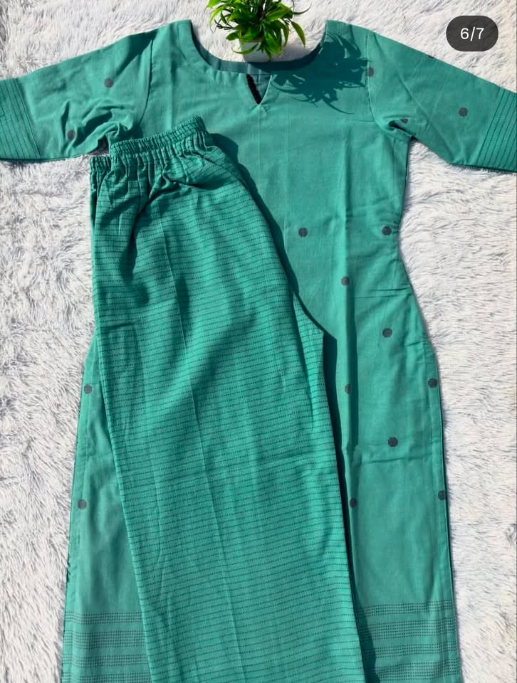 CO14 [ Grace meets freshness in this beautiful sea green coord set ]