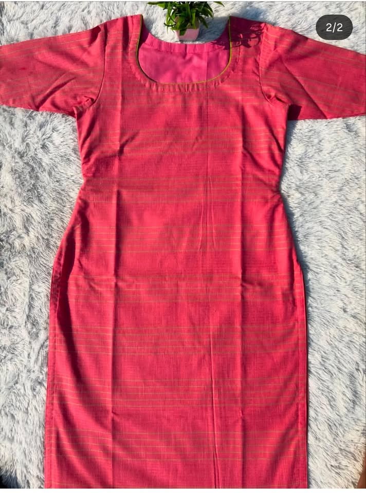LSV 442 [ Elegant contrast neck piping on rose pink perfection ]
