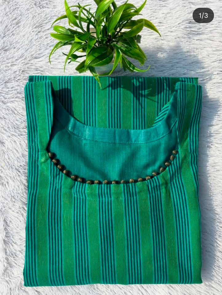 LSV 393 [ Emerald green elegance crafted in premium soft fabric ]
