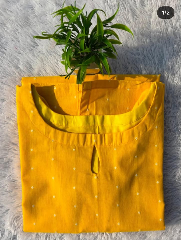 LSV 430 [ Radiate elegance in this rich mustard yellow ]