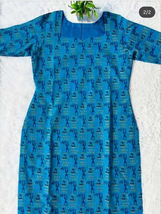 LSV 445 [ Heritage prints in a modern blue charm ]