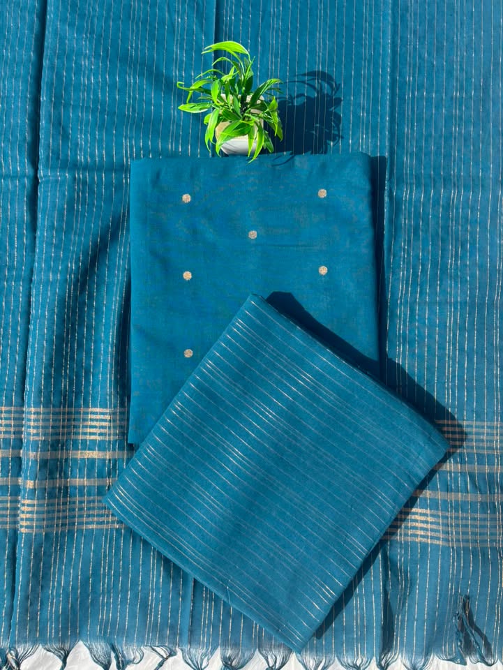 TH 04 [ Luxury doesn't have to be loud let the rich colour and delicate lurex stripes do the all talking ]