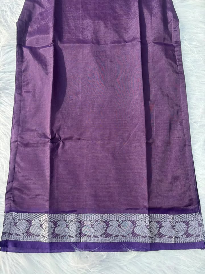 MP 02 [ Mangala Giri peacock boarder pattu Kurti ]