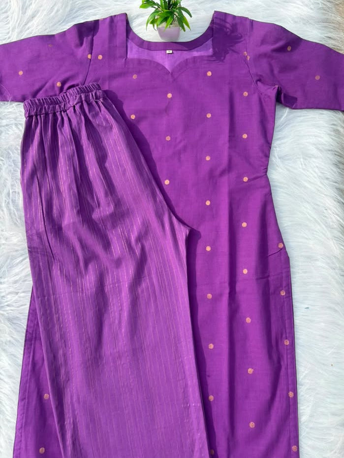 KS 21 [ lurex cotton set that feels like a hug ]