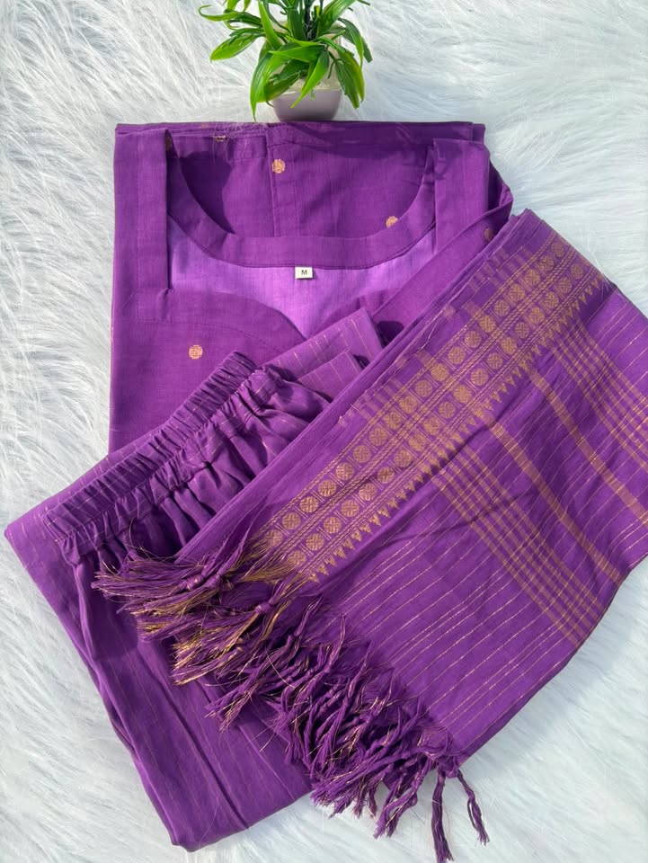 KS 21 [ lurex cotton set that feels like a hug ]