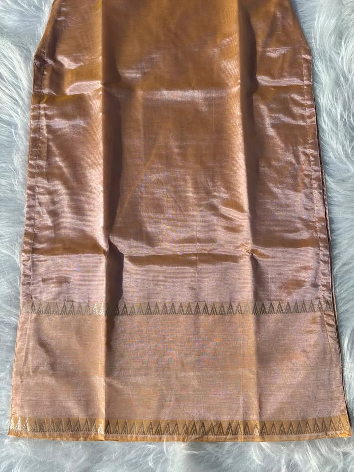 MP 07 [ Soft sandal hues, pure Mangala Giri pattu ]