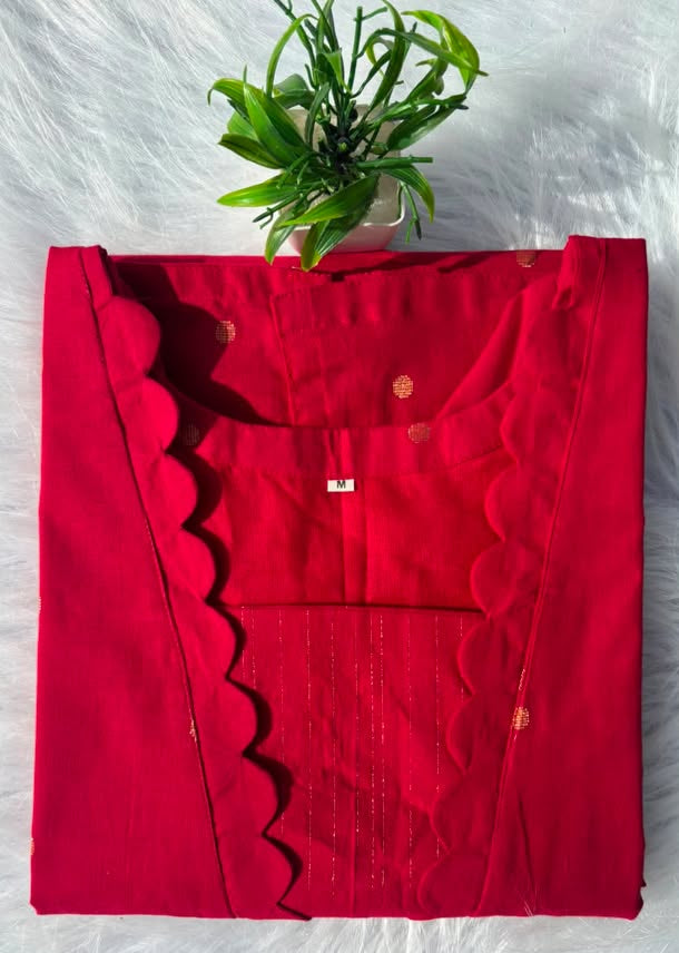 KS 24 [ Everyday comfort in the prettiest bold red color ]