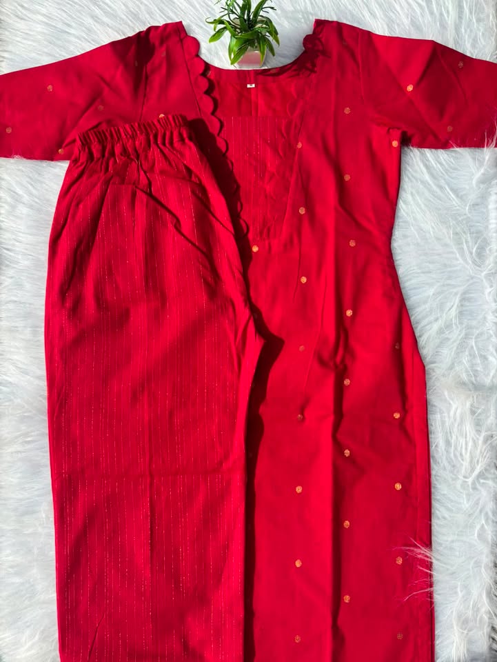 KS 24 [ Everyday comfort in the prettiest bold red color ]