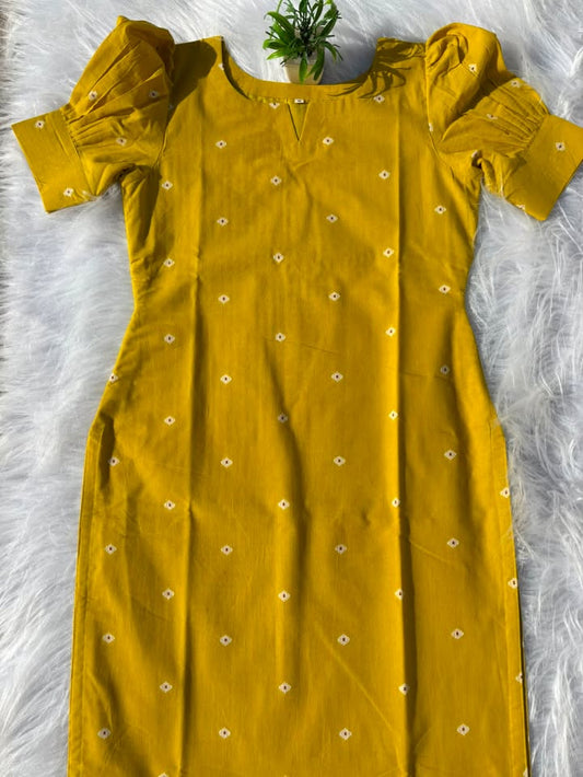 LSV 511 [ Pure cotton Kurti. Soft fabric. Everyday luxury ]