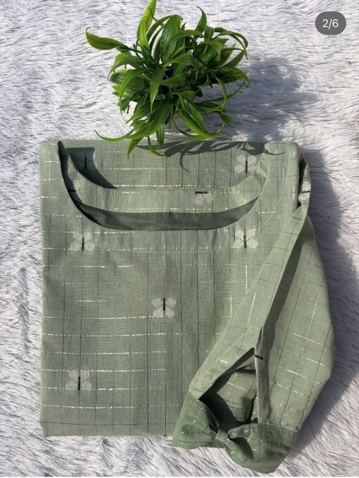 CO 13 [ Sage green elegance wrapped in a handcrafted boa tie coord calm classy and effortlessly chic ]