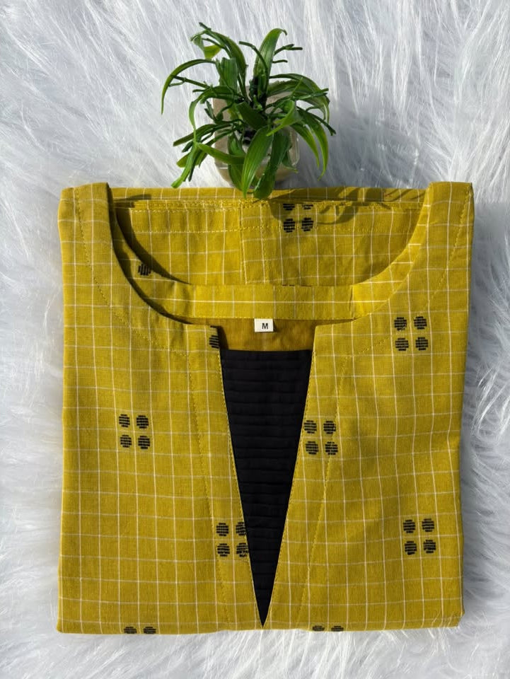 LSV 518 [ Golden checks. Soft structure. Pure elegance ]