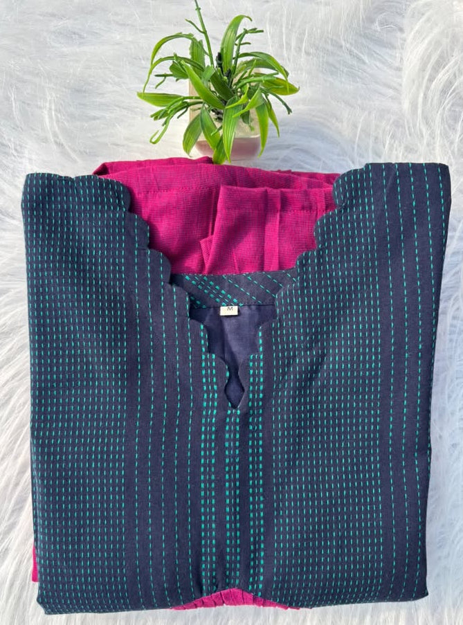 MX 49 [ A statement in deep midnight blue &rich magenta ]