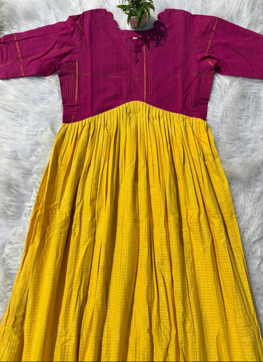 MX 53 [ Magenta meets mustard in the dreamiest alia cut ]