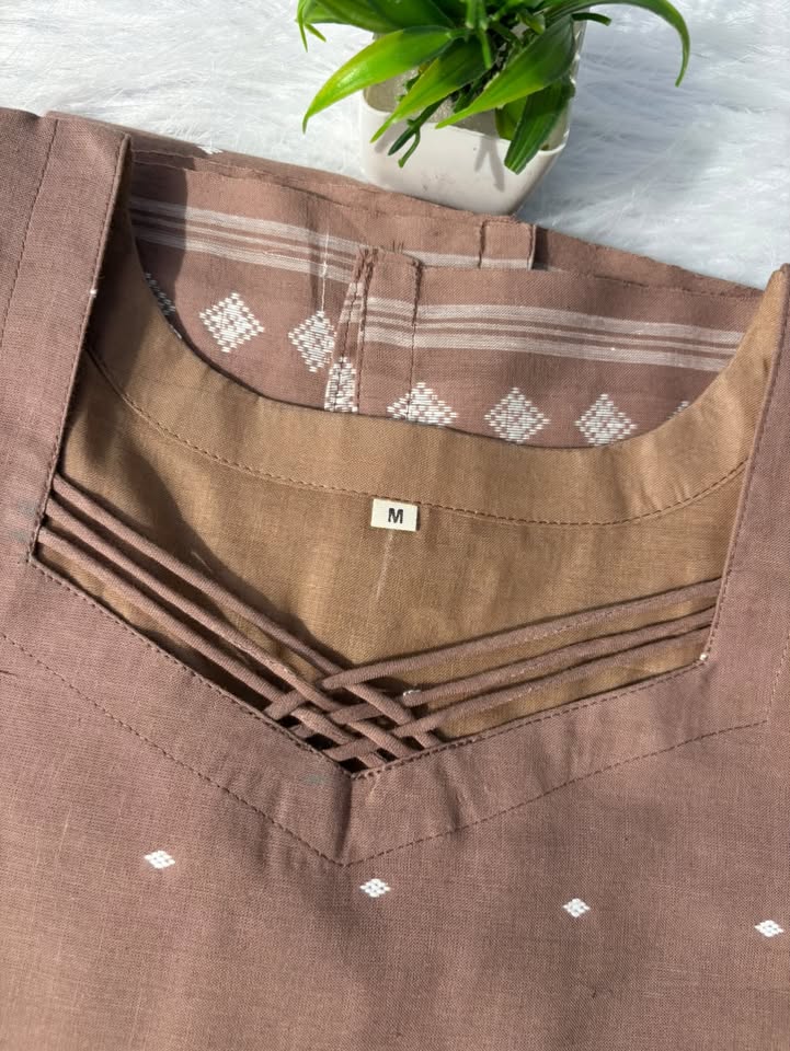 LSV 545 [ Criss cross elegance in soft mauve ]